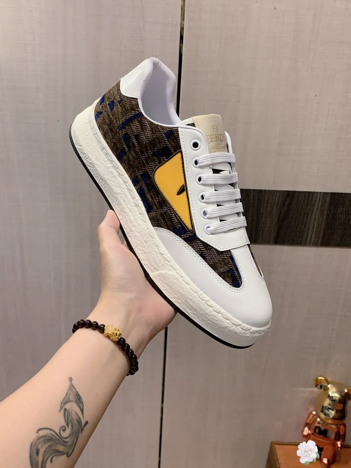 Men's men's shoes 💰420💰💰🎩🎩[Lightning][Lightning] "FENDI*" The latest and most popular casual shoes, top brand [Seduce] luxury ~ purchasing agent, top quality ~. [Strong] The upper is made of imported breathable cowhide with fabric material ➕ Breathable sheepskin feet (•) and fine workmanship. The original stylish and stylish soft rubber wear-resistant and non-slip outsole is light and comfortable on the feet. The real thing looks better when photographed in person. No. 122: code: 38-44, 5️⃣ colors selected